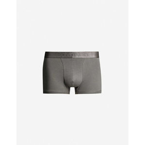 Calvin Klein pánské tmavě šedé boxerky - M (5GS)